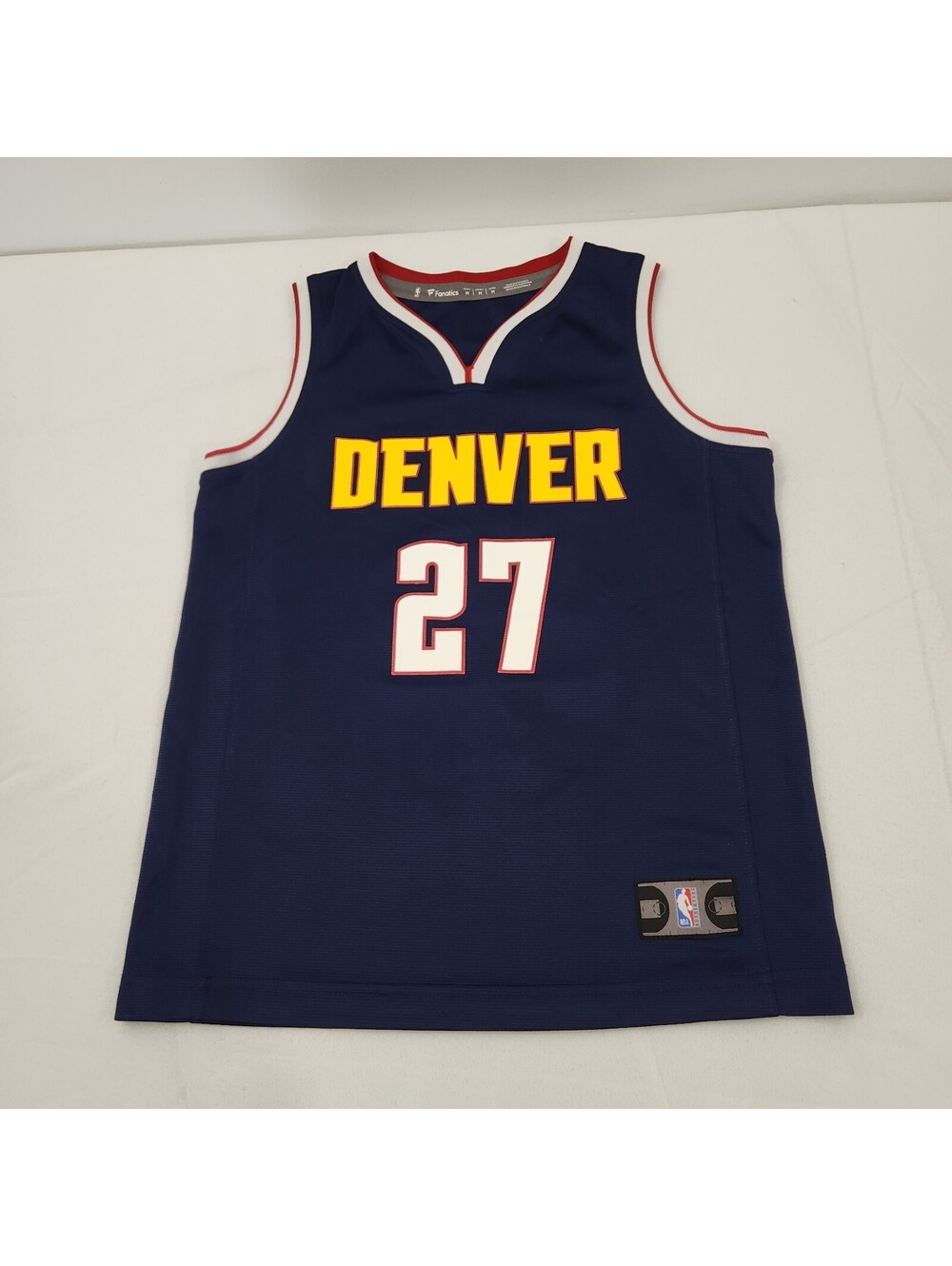 NBA Fanatics Denver Nuggets Jamal Murray Fast Break Jersey Youth Boys Medium M
